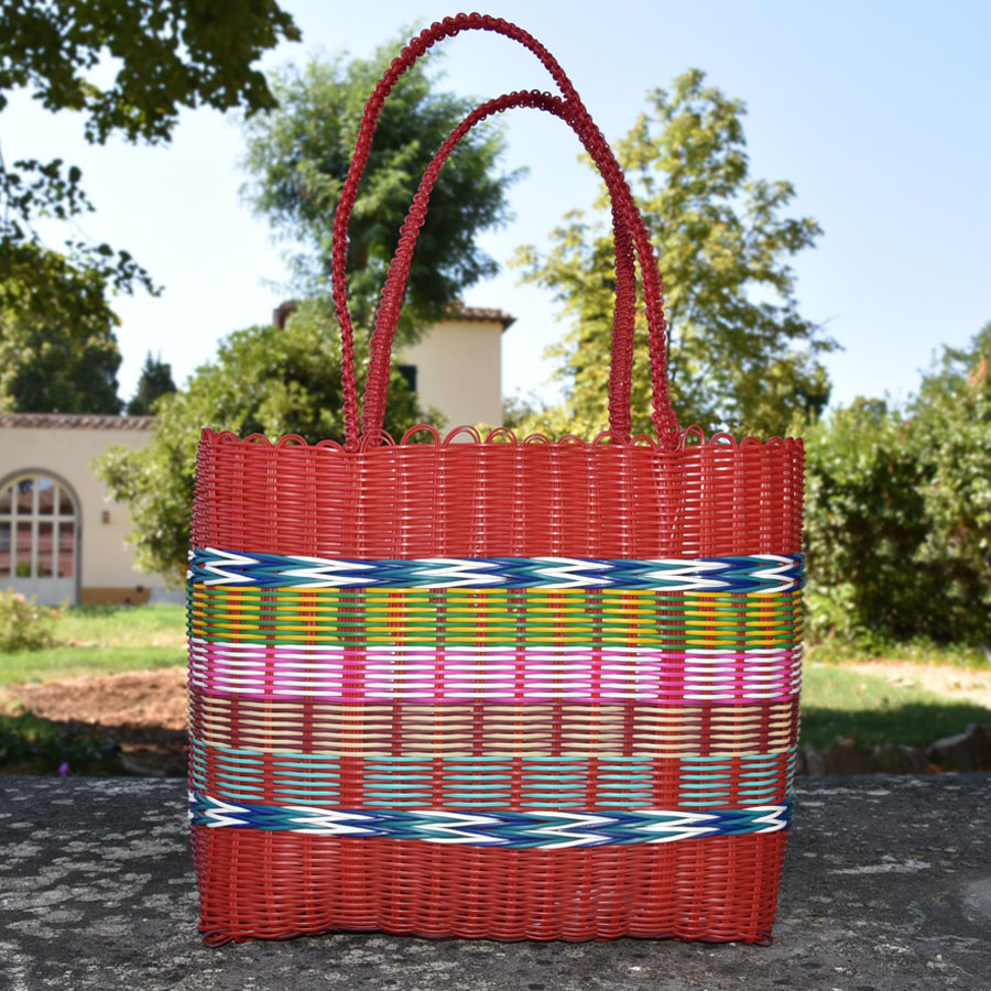 Red Multi Basket Large