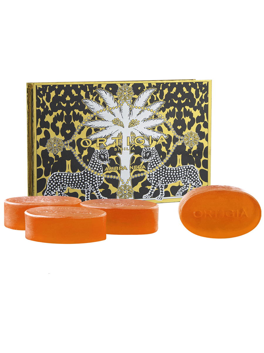 Ambra Nera Glycerine Soap Large Box