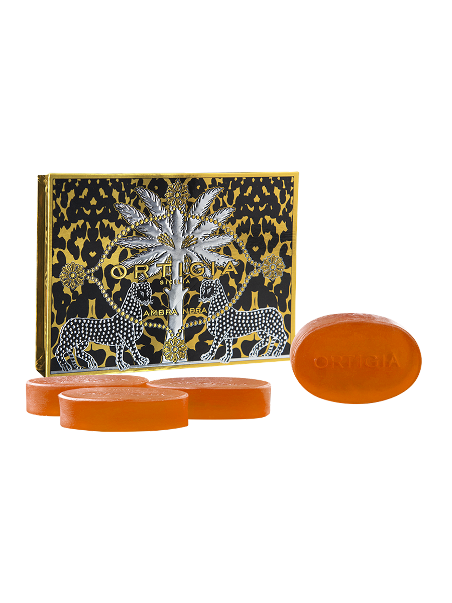 Ambra Nera Glycerine Soap Small Box