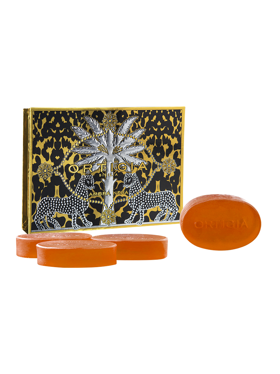 Ambra Nera Glycerine Soap Small Box