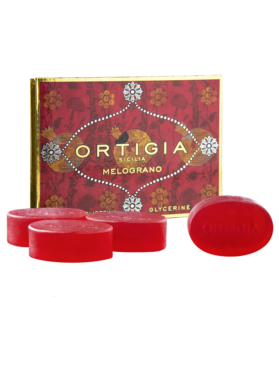 Melograno (Pomegranate) Glycerine Soap Large Box 