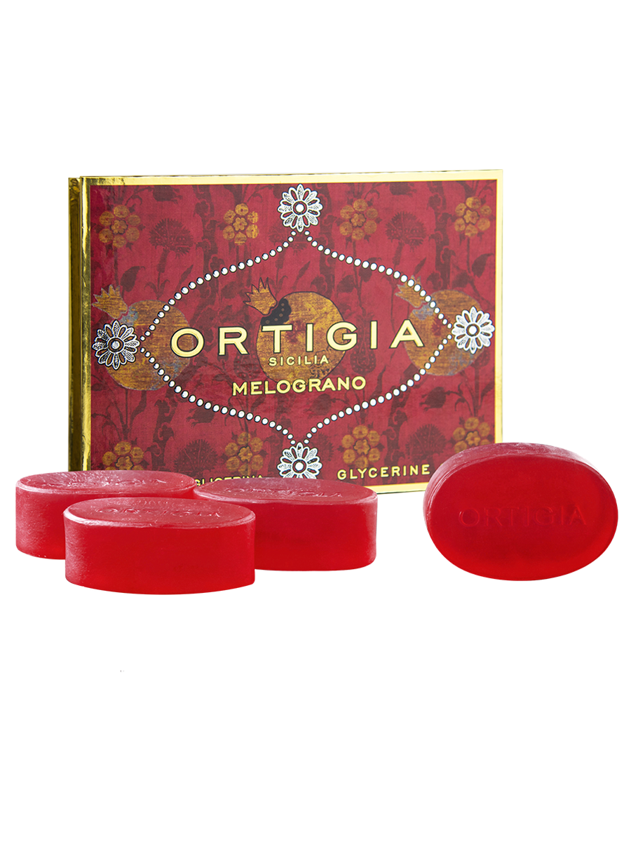 Melograno (Pomegranate) Glycerine Soap Large Box 